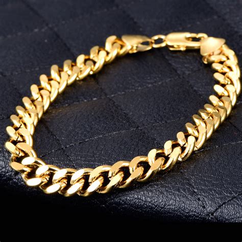 original gold bracelet for men.